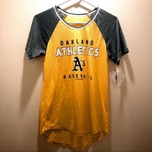 NWT Oakland A’s Baseball Jersey T-Shirt